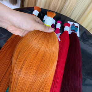 ผมเวียดนามแท้แบบเป็นมัด 100 กรัม ย้อมสี  ผู้จำหน่ายผมปลีก-ส่ง  แบบตรง  ผู้บริจาคผมคนเดียว  หลากสี - Product Image 1