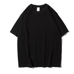 T-shirts à épaules tombantes, coupe classique, légers, en maille polyester/coton, respirants et à séchage rapide - Product Image 2