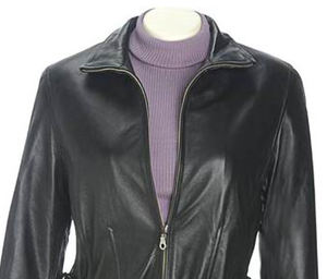 Manteau en cuir de mouton véritable de haute qualité pour femmes doux et respirant avec un nouveau design chaud du Pakistan - Product Image 2