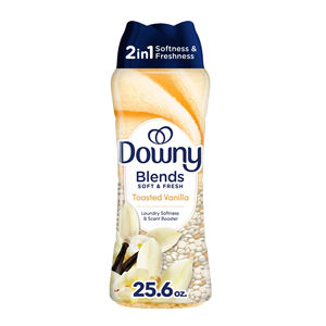 Downy Comfy Cozy In-Wash Laundry Scent Booster Beads, aroma de vainilla tostada, suavidad y frescura, 549 gramos - Product Image 2