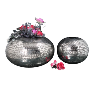 Best Seller Modern Shape Aluminium <b>Decor</b> <b>Vase</b> High Quality Metal Flower <b>Vase</b> for Home Living Room Wedding Tabletop <b>Decoration</b> - Product Image 3