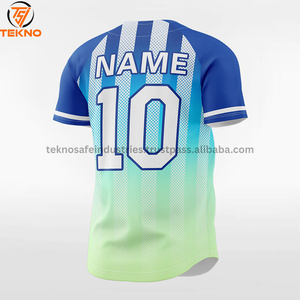 Maillot de baseball pour hommes 2025 Chemise respirante Maillot de baseball à la mode avec maillot numérique à manches courtes pour hommes OEM Custom Serviced - Product Image 3