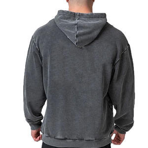Sudaderas con capucha de lavado ácido para hombre con logotipo personalizado, el mejor material y el nuevo modelo, las sudaderas con capucha de lavado ácido para hombre más vendidas de fábrica - Product Image 3