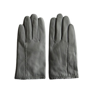 Guantes de Moda de Invierno de Cuero Genuino de Primera Calidad, Venta al por Mayor, Marca Privada - Product Image 2