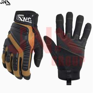 Guantes de impacto TPR de alta resistencia Guantes DE TRABAJO resistentes a cortes Guantes resistentes a vibraciones Construcción - Product Image 2