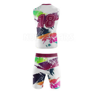 Uniforme de football américain 7v7 en gros, en stock, léger, uniforme de football américain 7v7 - Product Image 2