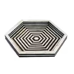 Crescent Crafts Bone Trey Cocina versátil con estampado floral Esencial para cocinar y servir - Product Image 1