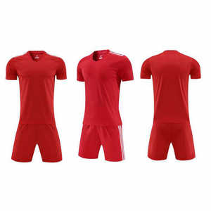 Último diseño mejor colección cómodo reversible fútbol Jersey y pantalón al aire libre manga corta Camisa uniforme de fútbol - Product Image 5