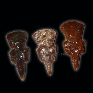 Ágata personalizada Fancy Jasper 3,50 pulgadas puntas de flecha pulidas - Product Image 2