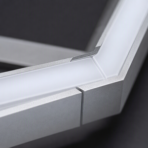 Lumière d'<span class=keywords><strong>atelier</strong></span> LED hexagonale SUEZ, CRI élevé Ra90, éclairage de plafond sans ombre en nid d'abeille pour le detailing automobile, garage, vente en gros OEM - Product Image 3