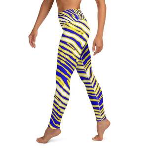 Leggings de yoga pour femmes, taille haute élastique, nœud papillon, contrôle du ventre, longueur complète, poches, effet push-up, antistatique - Product Image 2