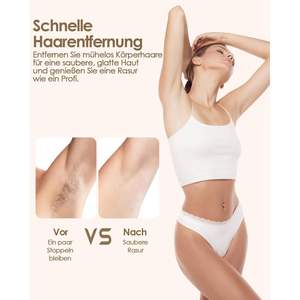 Afeitadora Eléctrica Recargable USB 5 en 1 para Mujer, Función Húmeda y Seca, Depiladora Corporal - Product Image 5