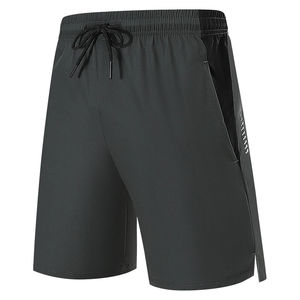 กางเกงขาสั้นวิ่งโพลีเอสเตอร์สำหรับผู้ชายมีกระเป๋ามีซิปกางเกงออกกำลังกายฟิตเนสสำหรับฝึกซ้อมกีฬาเทนนิสบาสเก็ตบอลฟุตบอล - Product Image 5