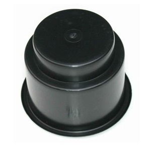6pk Boat RV Cup <b>Holders</b> Black with Drain Hole 3-5/8" <b>Car</b> Truck Insert - Product Image 3