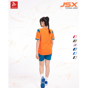 Camisetas de fútbol negro naranja Retro colores personalizados 100% poliéster Transferencia de Calor impresa venta al por mayor Ecuador Sudáfrica Vietnam - Product Image 5