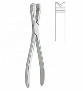 IMANS Pince manuelle en acier inoxydable pour os avec cliquet Instrument de chirurgie médicale - Product Image 4