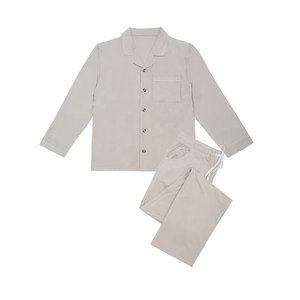 Women Custom Cotton Modal Ribbed Soft <b>Lounge</b> Pyjamas Sleepwear <b>Two</b> <b>Piece</b> Pajamas for Women <b>Set</b> - Product Image 3