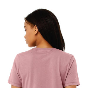 Airlume-Camiseta de algodón peinado y anillo para mujer, Camiseta holgada de manga corta, 32 onzas, 100% - Product Image 6