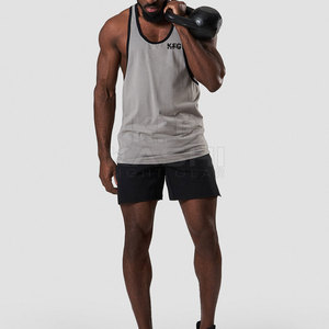 Camiseta sin mangas de punto para hombre de Pakistán, con tela de algodón/poliéster, transpirable, en varios tamaños, para uso diario informal. - Product Image 3