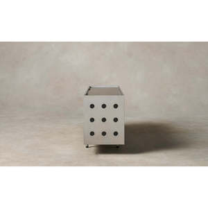 Buffet Louis en <span class=keywords><strong>bois</strong></span> massif, style traditionnel et minimaliste, meuble de salle à manger antique avec structure métallique pour salon - Product Image 6