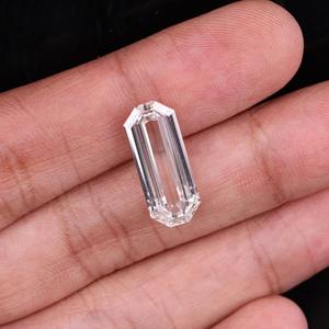 Diamante Cultivado en Laboratorio con Certificación IGI, 6 Quilates, VVS, D, Corte Octogonal en Escalones, Forma Antigua, CVD, Diamante Suelto para Joyería - Product Image 2