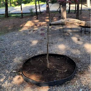 Bordure <span class=keywords><strong>de</strong></span> <span class=keywords><strong>jardin</strong></span> moderne en plastique effet bois grainé, revêtement PE 10M, <span class=keywords><strong>pour</strong></span> allées et parterres <span class=keywords><strong>de</strong></span> <span class=keywords><strong>fleurs</strong></span>, avec 10 attaches. - Product Image 6