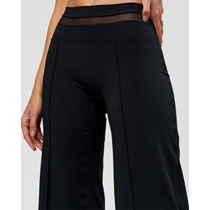 Pantalon large pour femme - Noir - Product Image 4