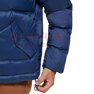 Chaqueta de Invierno para Hombre, Acolchada, con Cuello Alto, Logotipo Frontal, Transpirable, Ecológica, Personalizable, de Alta Calidad - Product Image 6
