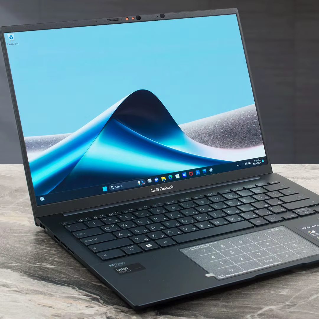 Zenbook 14 UX3405 OLED сенсорный экран ноутбук-Core Ultra 9 - 32GB RAM - 1TB SSD новый в наличии