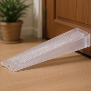 Cuña de Plástico Transparente para Puerta, 155 mm x 20 mm, Paquete de 10 - Decoración del Hogar - Product Image 3