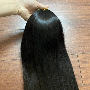 Precio de fábrica Extensiones de cabello humano para bebé, cabello fino brillante suave y sedoso, a granel, de Vietnam - Product Image 4