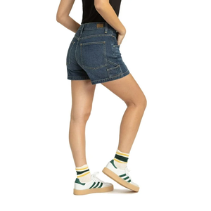 Top qualité élégant femmes été grande taille Denim Shorts pantalon Slim fit élégant décontracté lavé Jeans Shorts pour dames de BD - Product Image 3