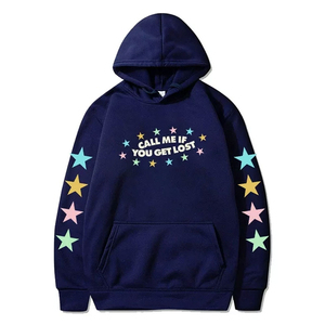 Sudadera con Capucha de Forro Polar para Hombre, Personalizada al por Mayor, con Estampado, Transpirable, 100% Algodón Premium, con Logotipo en Relieve, Estilo Urbano - Product Image 2