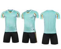 Seragam Sepak Bola Canggih Bahan Spandex/Polyester Warna dan Logo Dapat Disesuaikan Mobilitas dan Kenyamanan Unggul untuk Profesional dan Amatir