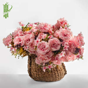 Factory Direct Handmade <b>Bamboo</b> Sedge Flowerpot at Price - Product Image 4