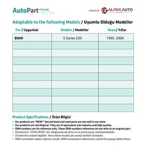 Manija Exterior Derecha de Puerta Metálica para BMW Serie 5 E39 - Product Image 2