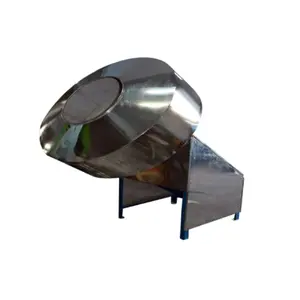 Best Seller Masala rivestimento Pan con corpo in metallo in acciaio inox capacità 100 Kg per la vendita da parte di esportatori indiani