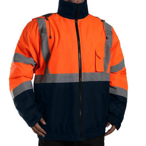 เสื้อแจ็กเก็ตมีความปลอดภัยสำหรับผู้ชายเสื้อผ้าที่อบอุ่นขนาดพลัสไซส์ใส่ทำงานทำจากโรงงาน - Product Image 1