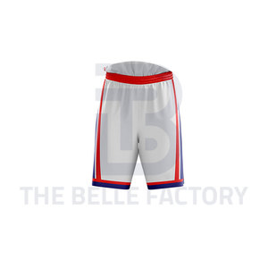 Uniforme de basket-ball personnalisable de haute qualité, séchage rapide, 100% coton, design unique, respirant, imprimé par transfert thermique, unisexe, sport - Product Image 3