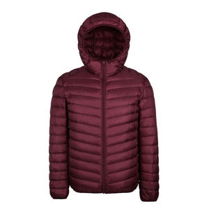 Vente en gros 2025 Vestes coupe-vent en toile à col rond pour hommes Manteaux à capuche en molleton de coton léger et fin personnalisés - Product Image 5