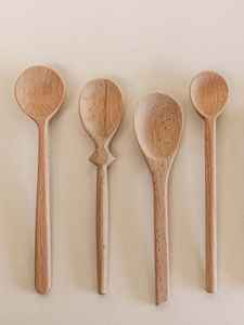 Attractive Designer Wooden Cutlery <b>Set</b>, Trendy Fast Food Fork & Spoon with Designer Handles - Product Image 5