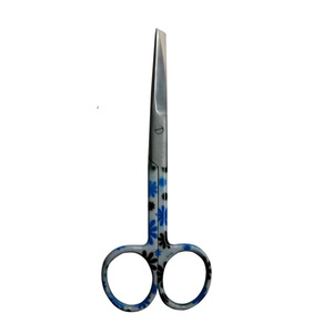 Tijeras de enfermería reutilizables quirúrgicas de acero inoxidable de 5 pulgadas con tijeras de operación eléctricas de estilo floral - Product Image 1