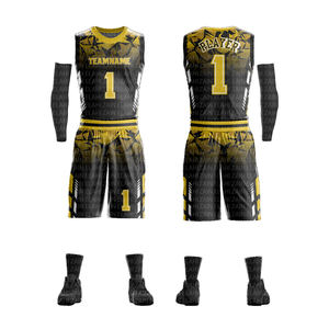 OEM Jersey Design Sublimation Imprimé GROS Top Qualité ODM Basketball Uniformes 2025 Jeunesse Deal - Product Image 2