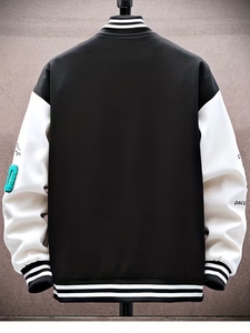 Veste universitaire vintage pour homme, veste de baseball, prix de gros, vente chaude, streetwear avec broderie unique, veste streetstyle - Product Image 2