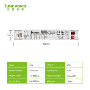 Драйвер для светодиодных панелей Jusinpower, 40 Вт, тонкий, 185-265 В перем. тока, гарантия 3 года, выгодная цена - Product Image 3