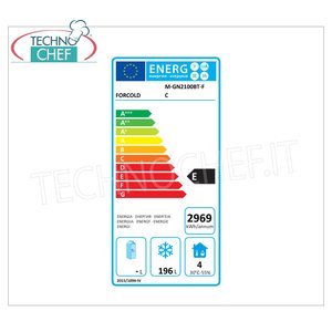 Equipo de Refrigeración Comercial para Cocina, Modelo Forcold M-GN2100BT-FC, Mesa Refrigerada de 2 Puertas, Sistema Monobloque Enchufable, Control de Temperatura - Product Image 1