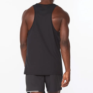 Camiseta sin mangas de algodón y poliéster para hombre de alta calidad, precio al por mayor, ropa informal de entrenamiento para gimnasio y correr - Product Image 5