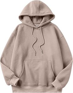 Sweatshirts à capuche unisexes en coton uni surdimensionné personnalisés col à capuche grande taille pour femmes en vrac à capuche - Product Image 6