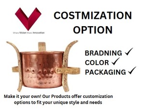 Fournisseur direct d'usine de cuivre Angeethi, découvrez l'alliance parfaite entre élégance et chaleur, grille en cuivre, cuisinière en cuivre - Product Image 3