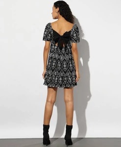 Vestido corto indio de algodón con bloque de mano, vestido personalizado de novia, boda, hpneymoon, regalo, ropa de verano, vestido con estampado floral, regalo para ella - Product Image 2